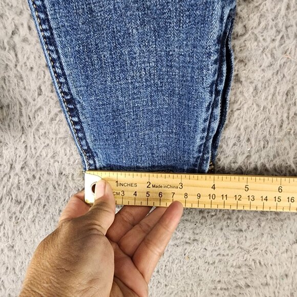 Abercrombie & Fitch Jeans Womens 24 Medium Wash Stretch Low Rise Skinny - Picture 7 of 12